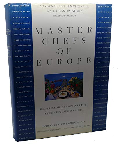 Stock image for Master Chefs of Europe for sale by HPB-Ruby