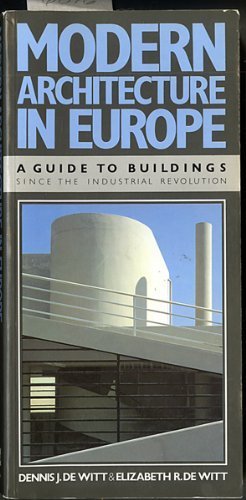 9780442304560: Modern Architecture in Europe: A Guide to Buildings Since the Industrial Revolution