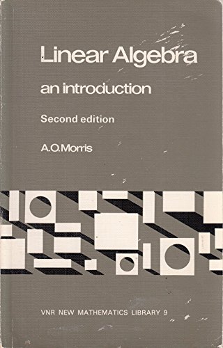 9780442305413: Linear Algebra: An Introduction