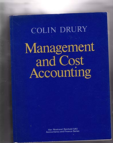 Imagen de archivo de Management and Cost Accounting (VNR Series in Accounting and Finance) a la venta por AwesomeBooks