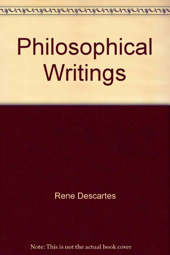 Beispielbild fr Descartes: Philosophical Writings zum Verkauf von Anybook.com