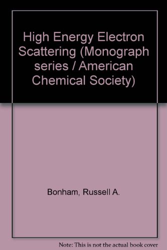 High-energy electron scattering (ACS monograph 169)