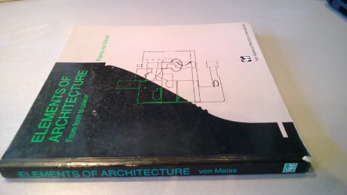 9780442311513: Elements of Architecture