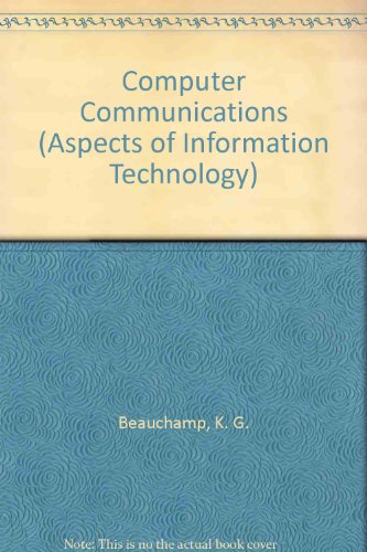 9780442312145: Computer Communications (Aspects of Information Technology)