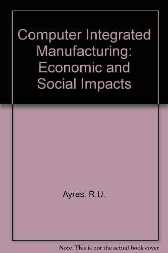9780442313678: Computer Integrated Manufacturing: Economic and Social Impacts