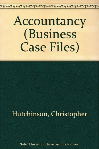 Business in Accountancy (9780442317539) by Hutchinson