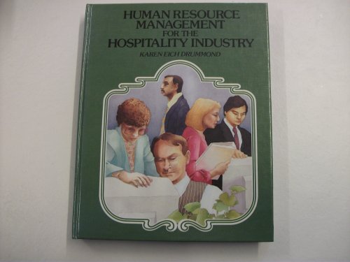 Human Resource Management for the Hospitality Industry (9780442318598) by Karen Eich Drummond