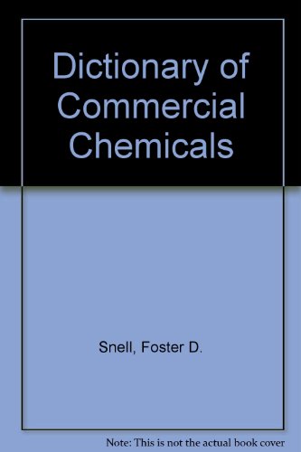 Stock image for Dictionary of Commercial Chemicals for sale by Stephen White Books