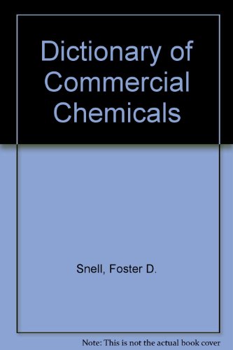 9780442780876: Dictionary of Commercial Chemicals