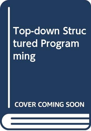 Immagine dell'editore per Top-down Structured Programming venduto da Reuseabook