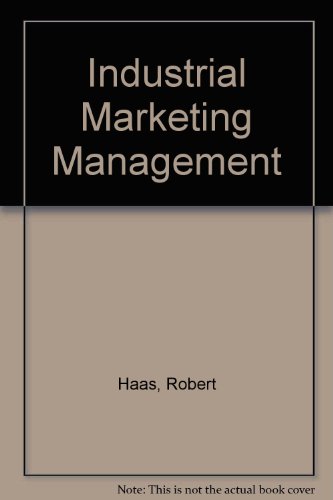 9780442803339: Industrial Marketing Management