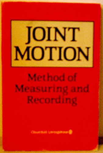 Imagen de archivo de Joint Motion: Method of Measuring and Recording a la venta por WorldofBooks