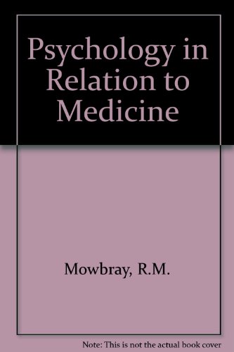 9780443006951: Psychology in relation to medicine,