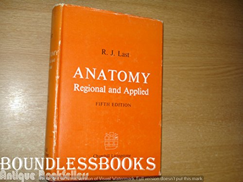 Stock image for Anatomy: Regional and Applied for sale by Anybook.com