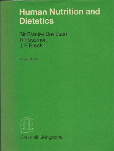 Stock image for Human Nutrition and Dietetics for sale by Lady Lisa's Bookshop