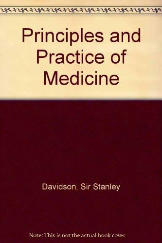 Beispielbild fr Principles and Practice of Medicine zum Verkauf von AwesomeBooks