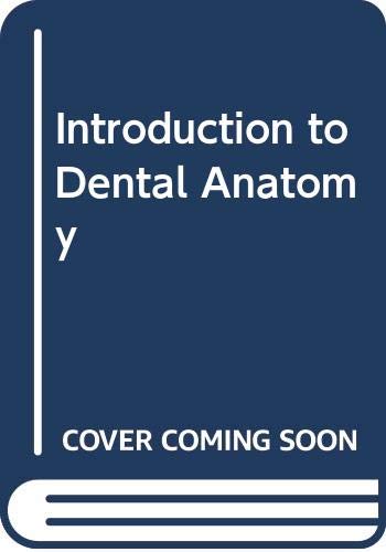 9780443016189: Introduction to dental anatomy