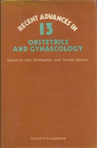 Stock image for Recent advances in obstetrics and gynaecology, N13. for sale by Le-Livre