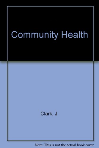 Beispielbild fr Community Health zum Verkauf von PsychoBabel & Skoob Books