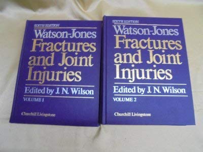 Imagen de archivo de Watson-Jones Fractures and Joint Injuries a la venta por Better World Books Ltd