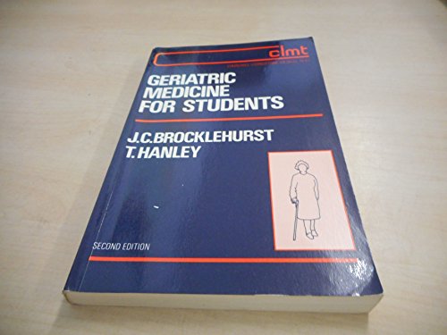 Imagen de archivo de Geriatric Medicine for Students a la venta por Anybook.com