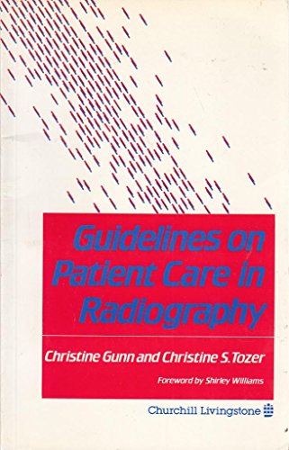 Imagen de archivo de Guidelines on Patient Care in Radiography a la venta por AwesomeBooks