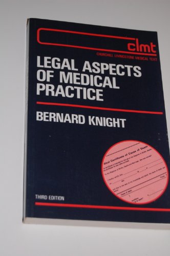 9780443025587: Legal Aspects of Medical Practice