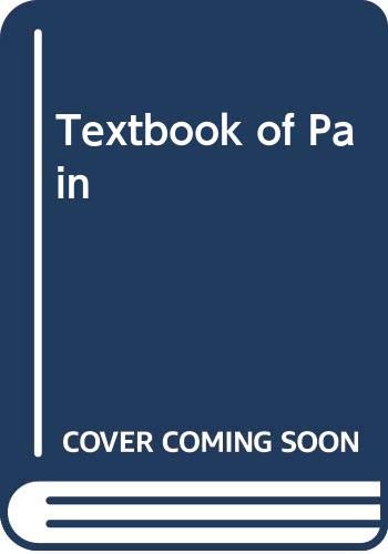 Imagen de archivo de Textbook of pain a la venta por BooksRun