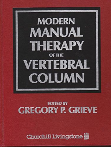Stock image for Modern Manual - Therapy of the Vertebral Column for sale by M and M Books