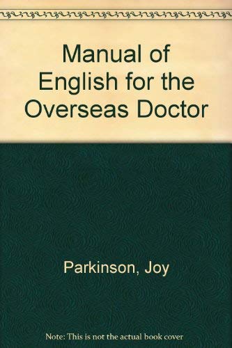9780443031335: Manual of English for the Overseas Doctor