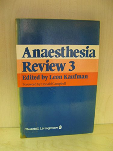 9780443032028: Anaesthesia: Review 3