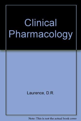 Beispielbild fr Clinical Pharmacology zum Verkauf von AwesomeBooks