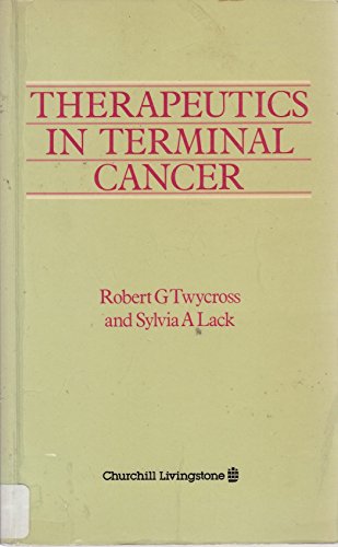 Imagen de archivo de Therapeutics in Terminal Cancer a la venta por Phatpocket Limited