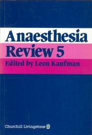 Beispielbild fr Anaesthesia Review, 5 zum Verkauf von PsychoBabel & Skoob Books