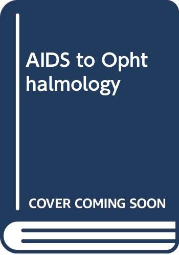 Beispielbild fr AIDS to Ophthalmology zum Verkauf von Phatpocket Limited