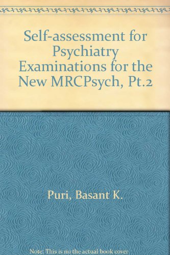 9780443041716: Self-assessment for Psychiatry Examinations for the New MRCPsych, Pt.2