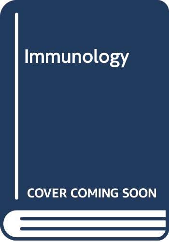 Beispielbild fr Immunology zum Verkauf von AwesomeBooks