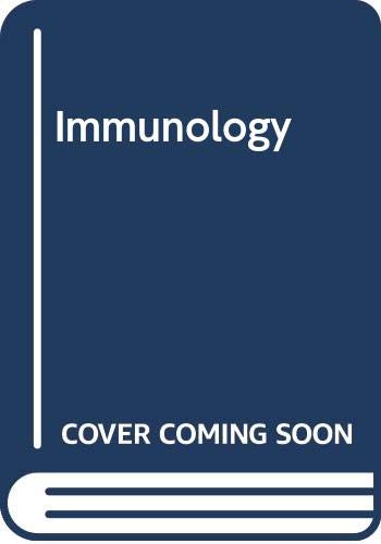 Stock image for Immunology for sale by AwesomeBooks