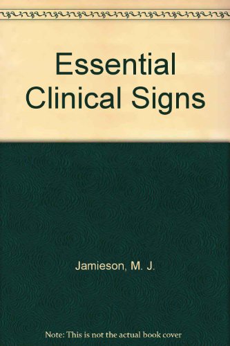 Stock image for Essential Clinical Signs for sale by Discover Books