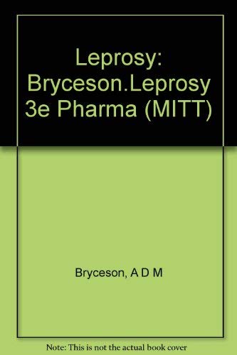9780443044656: Leprosy: Bryceson.Leprosy 3E Pharma (MITT)