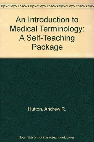 Stock image for An Introduction to Medical Terminology: A Self-teaching Package for sale by WorldofBooks