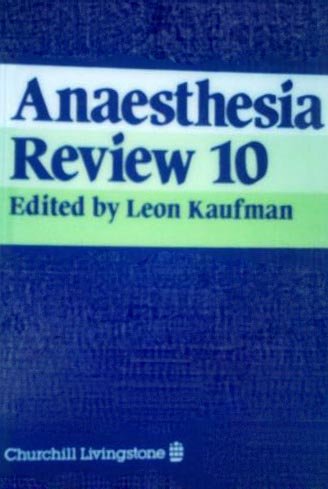 Beispielbild fr Anaesthesia Review 10 zum Verkauf von PsychoBabel & Skoob Books