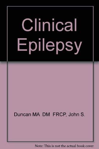 Stock image for Clinical Epilepsy for sale by Ammareal