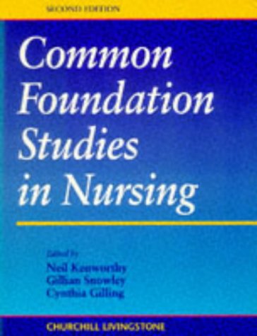 Imagen de archivo de Common Foundation Studies in Nursing a la venta por AwesomeBooks