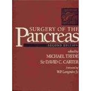 Beispielbild fr Surgery of the Pancreas zum Verkauf von medimops