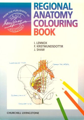 9780443057274: Regional Anatomy Colouring Book