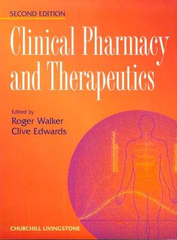 Stock image for Clinical Pharmacy and Therapeutics for sale by AwesomeBooks