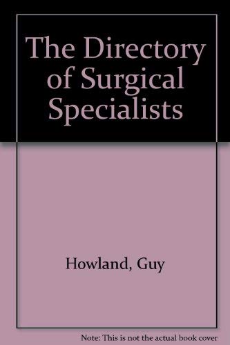 9780443059407: The Directory of Surgical Specialists