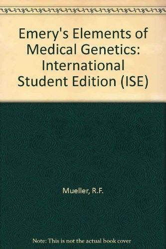 Stock image for Emery*s Elements of Medical Genetics for sale by dsmbooks