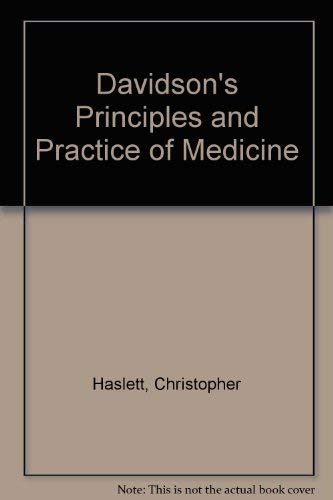 Imagen de archivo de Davidson's Principles and Practice of Medicine Pb a la venta por WorldofBooks